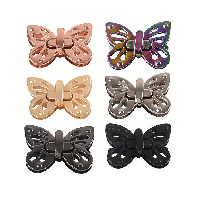 TWIST LOCK BUTTERFLY - NICKEL