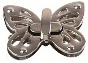 TWIST LOCK BUTTERFLY - NICKEL