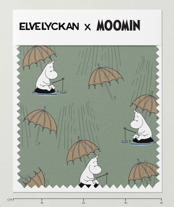 MOOMIN RAINY DAY - GREEN TRIKÅ