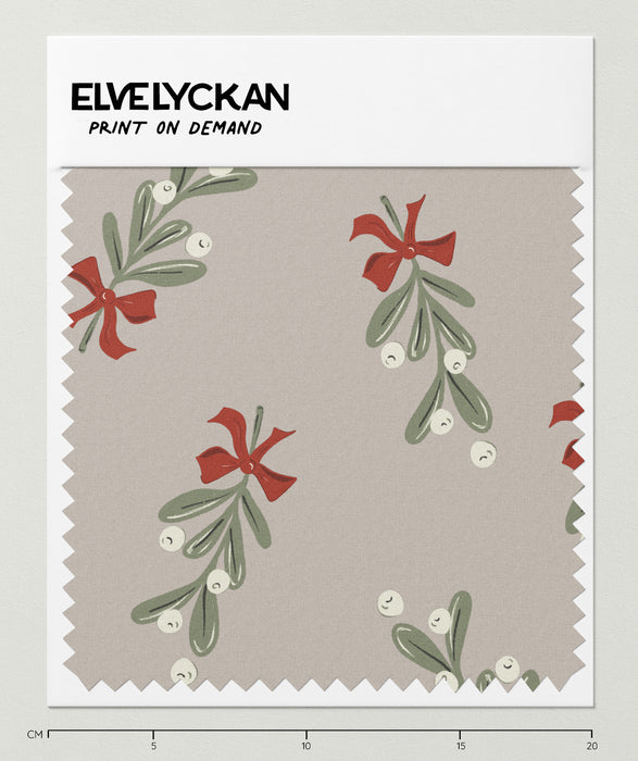 MISTLETOE W BOW - DESERT - PRINT ON DEMAND